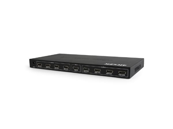 Cablexpert DSP-8PH4-03 - Video/audiosplitter - 8 x HDMI - skrivbordsmodell