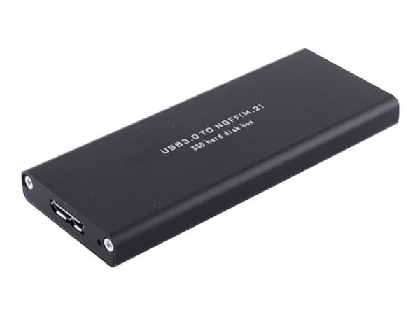 CoreParts MSUB4300 - Lagringspakke - M.2 - M.2-kort - USB 3.0 Sort