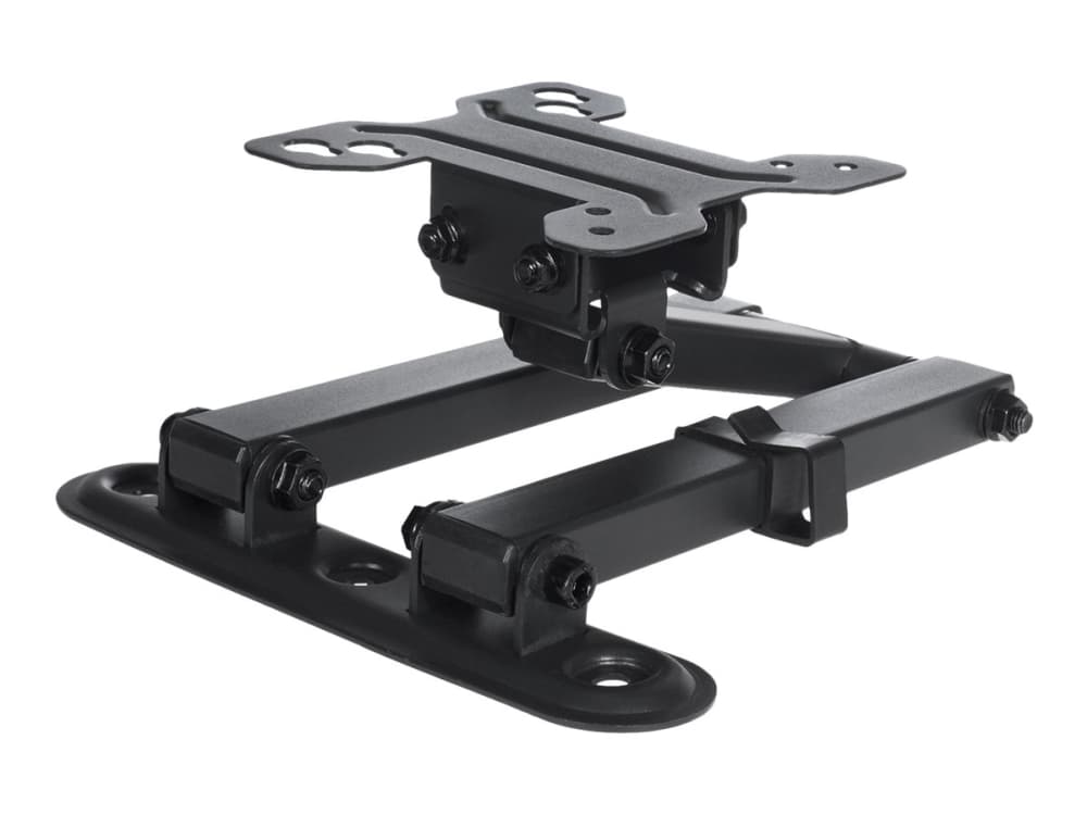 Maclean MC-740 - Konsol - för platt panel - metall - svart - skärmstorlek: 13"-23" - väggmonterbar