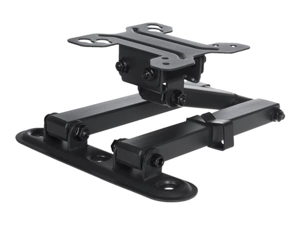Maclean MC-740 - Konsol - för platt panel - metall - svart - skärmstorlek: 13"-23" - väggmonterbar