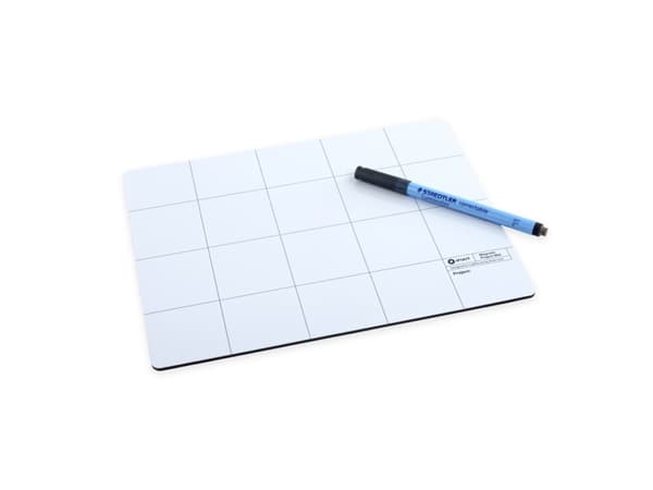 iFixit EU145167-4, Magneettinen matto, Matkapuhelin/älypuhelin, Valkoinen, 254 mm, 203,2 mm, 2,67 mm