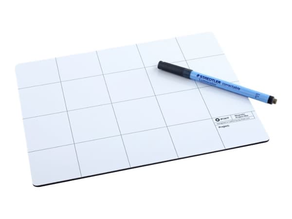 iFixit EU145167-4, Magneettinen matto, Matkapuhelin/älypuhelin, Valkoinen, 254 mm, 203,2 mm, 2,67 mm