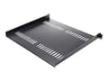 Pikkukuva 3 / 5: StarTech.com CABSHELF116V, Kehikon hylly, Musta, Terästä, 20 kg, 1U, 482,6 mm