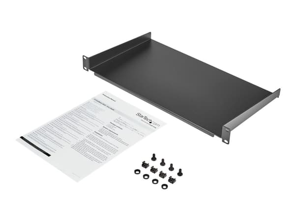 StarTech.com CABSHELF1U10 hylletilbehør Rackhylle