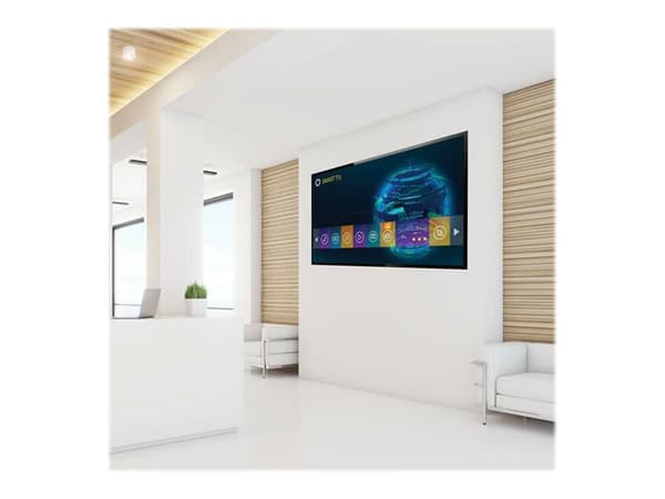 StarTech.com Full Motion TV Wall Mount, 32-55 inch (77lb/35kg) VESA Displays, Low Profile Universal Flat Screen TV Wall Mount, Heavy Duty Adjustable
