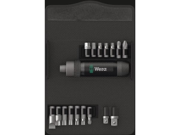 Wera 05072017001, 16 stykker, Hex (metrisk), Philips, Torx, PH 2, PH 3, PH 4, 2,5,6,7,8 mm, TX30, TX40, TX45, TX50, CE, GS, DVE