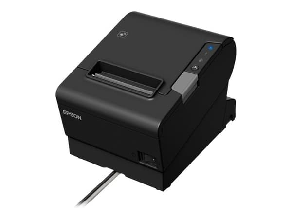 Epson TM T88VI-iHub - Kvitteringsskriver - termolinje - Rull (7,95 cm) - 180 x 180 dpi - inntil 350 mm/sek - USB 2.0, LAN, seriell, NFC, USB 2.0 vert