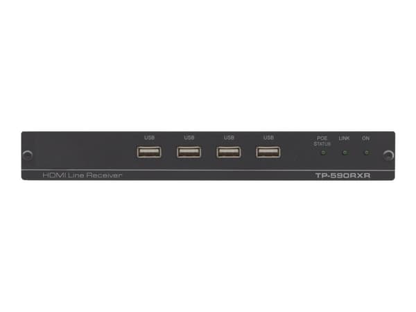 Kramer TP-590RXR - Utvider for video/lyd/infrarød/USB/seriell/nettverk - opp til 180 m