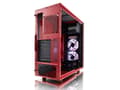 Miniatyrbild 5 av 5: Fractal Design Focus G - Tower - ATX - genomskinlig sidopanel - ingen strömförsörjning (ATX) - mystisk röd - USB/ljud