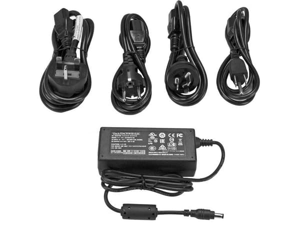 StarTech.com Replacement 12V DC Power Adapter - 12 Volts 5 Amps - Power adapter - AC 100-240 V - SVA12M5NA - Strømadapter - AC 100-240 V - for StarTe