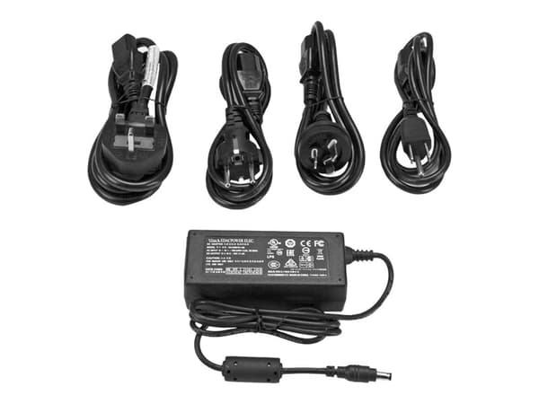 StarTech.com Replacement 12V DC Power Adapter - 12 Volts 5 Amps - Power adapter - AC 100-240 V - SVA12M5NA - Strømadapter - AC 100-240 V - for StarTe