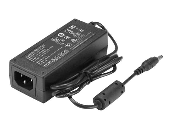StarTech.com Replacement 12V DC Power Adapter - 12 Volts 5 Amps - Power adapter - AC 100-240 V - SVA12M5NA - Strømadapter - AC 100-240 V - for StarTe