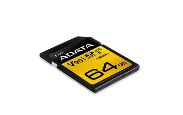 ADATA Premier ONE - Flashminneskort - 64 GB - UHS-II U3 / Class10 - SDXC UHS-II