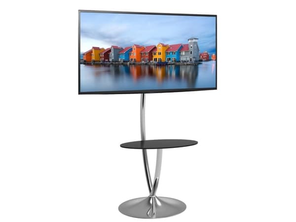 Techly ICA-TR13, 81,3 cm (32"), 177,8 cm (70"), 50 x 50 mm, 600 x 400 mm, -10 - 5°, Sort, Sølv
