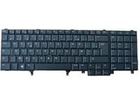 DELL 7T435, Tangentbord, Fransk, Tangentbord bakgrundsbelysning, DELL, Latitude E6530