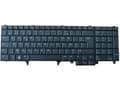 Miniatyrbild 2 av 2: DELL 7T435, Tangentbord, Fransk, Tangentbord bakgrundsbelysning, DELL, Latitude E6530