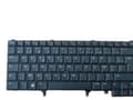 Miniatyrbild 1 av 2: DELL 7T435, Tangentbord, Fransk, Tangentbord bakgrundsbelysning, DELL, Latitude E6530