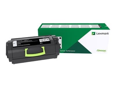 Lexmark 53B2H00, 25000 sivua, Musta, 1 kpl