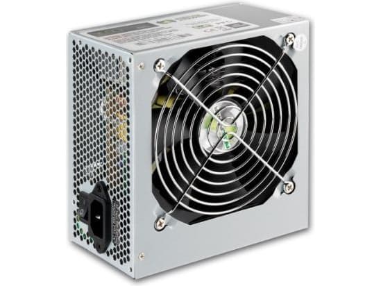 RealPower 67730, 420 W, 12 cm, 1 x P4, 20 dB, Sølv Sølv