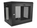 Miniatyrbilde 3 av 5: StarTech.com 2 Post 9U 19" Wall Mount Network Cabinet, Adjustable Depth 6-15" Locking IT Switch Depth Enclosure, Vented Computer/Electronics Equipmen
