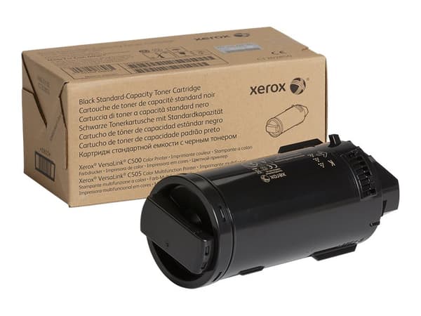 Xerox VersaLink C500 - Svart - original - tonerpatron - for VersaLink C500, C505