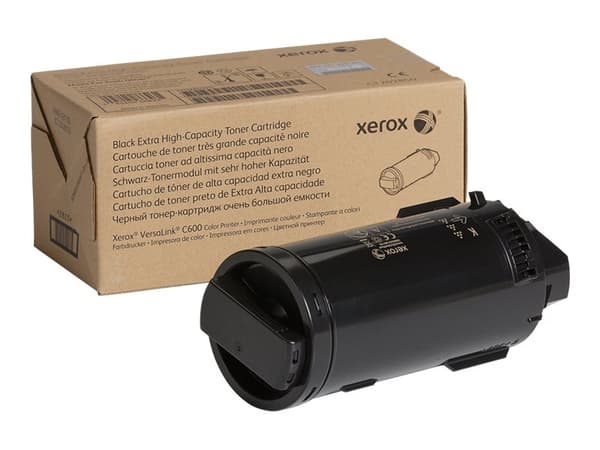 Xerox - Extra High Capacity - svart - original - tonerpatron - for VersaLink C600