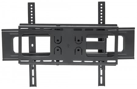 Manhattan 461283, 50 kg, 94 cm (37"), 177,8 cm (70"), 200 x 200 mm, 600 x 400 mm, Sort