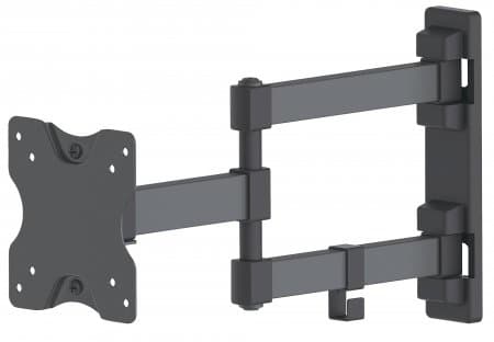 Manhattan 461382, 20 kg, 33 cm (13"), 68,6 cm (27"), 75 x 75 mm, 100 x 100 mm, Svart Svart