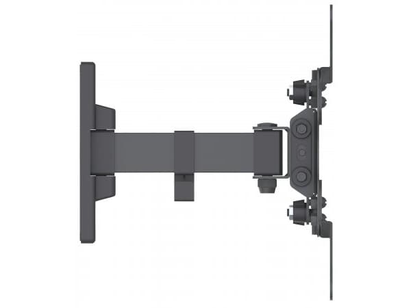 Manhattan 461399, 20 kg, 33 cm (13"), 106,7 cm (42"), 75 x 75 mm, 200 x 200 mm, Sort