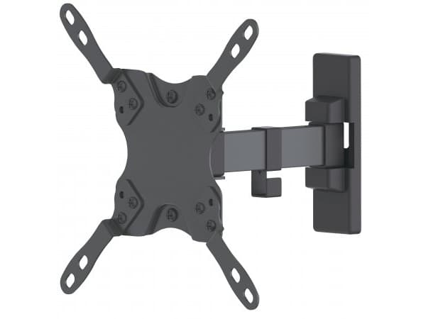 Manhattan 461399, 20 kg, 33 cm (13"), 106,7 cm (42"), 75 x 75 mm, 200 x 200 mm, Sort Sort