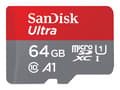 Miniatyrbilde 3 av 5: SanDisk Ultra - Flashminnekort (microSDXC til SD-adapter inkludert) - 64 GB - A1 / UHS Class 1 / Class10 - microSDXC UHS-I