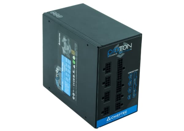 Chieftec Proton Series BDF-750C - Strømforsyning (intern) - ATX12V 2.3 - 80 PLUS Bronze - AC 115-230 V - 750 watt - aktiv PFC