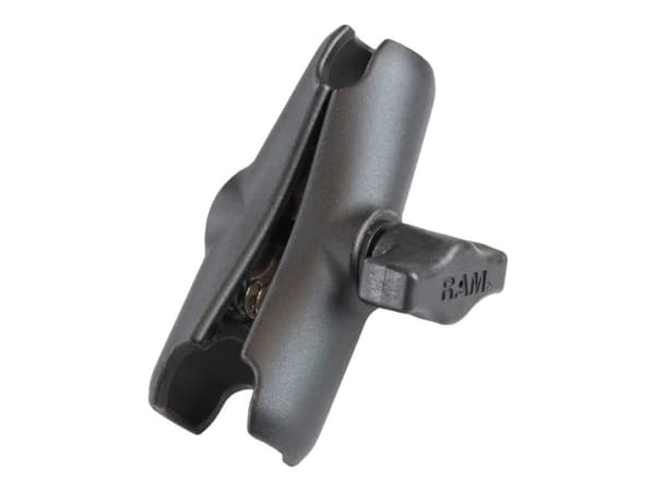 RAM RAM-B-201U - Monteringskomponent (dobbeltsokkelarm) - pulverbelagt sjøfartsklasse aluminium - for RAM RAM-B-202-225-2U