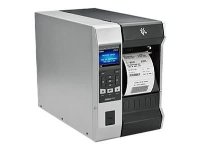 Zebra ZT610, Lämpösiirto, 600 x 600 DPI, 152 mm/s, Langallinen & langaton, Musta, Harmaa