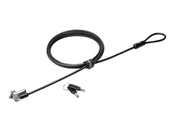 Kensington N17 Keyed Laptop Lock for Wedge Shaped Slots - Sikkerhetskabellås - 1.83 m