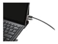 Miniatyrbilde 4 av 5: Kensington N17 Keyed Laptop Lock for Wedge Shaped Slots - Sikkerhetskabellås - 1.83 m