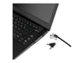 Miniatyrbilde 1 av 5: Kensington N17 Keyed Laptop Lock for Wedge Shaped Slots - Sikkerhetskabellås - 1.83 m