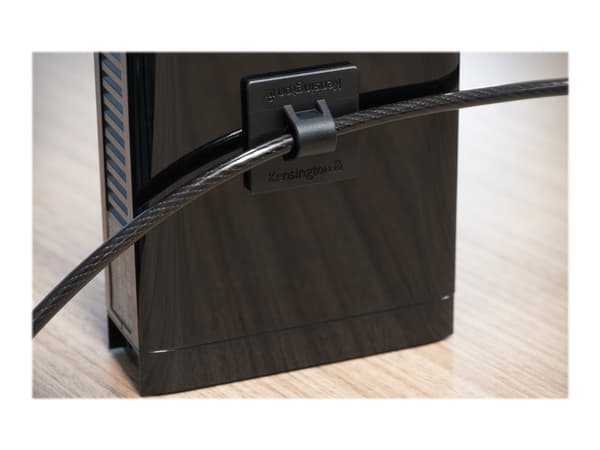 Kensington Desktop and Peripherals Standard Keyed Locking Kit 2.0 - Sikkerhetskabellås - 2.4 m