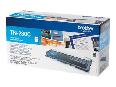 Brother TN230C - Cyan - original - tonerpatron - for Brother DCP-9010CN, HL-3040CN, HL-3040CW, HL-3070CW, MFC-9120CN, MFC-9320CN, MFC-9320CW