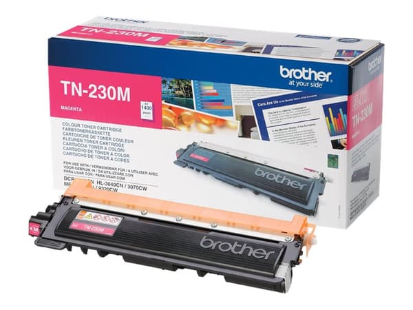 Brother TN230M - Magenta - original - tonerpatron - for Brother DCP-9010CN, HL-3040CN, HL-3040CW, HL-3070CW, MFC-9120CN, MFC-9320CN, MFC-9320CW
