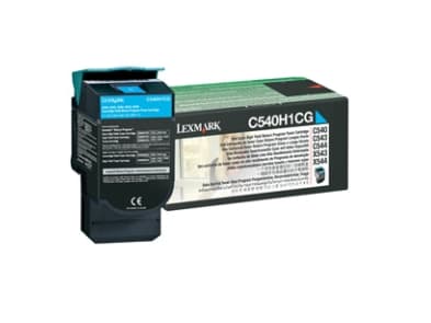Lexmark - Lång livslängd - cyan - original - tonerkassett LCCP, LRP - för Lexmark C540, C543, C544, C546, X543, X544, X546, X548