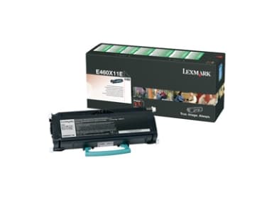 Lexmark E460X11E, 15000 sivua, Musta, 1 kpl