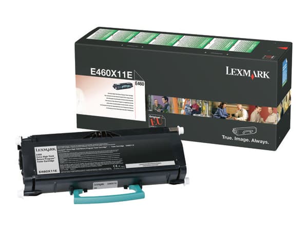 Lexmark E460X11E, 15000 sivua, Musta, 1 kpl