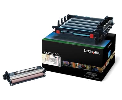 Lexmark - Svart - original - bildebehandlingsenhet for skriver LCCP - for Lexmark C540, C543, C544, C546, X543, X544, X546, X548, XS544, XS548