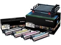 Lexmark - Svart - original - bildebehandlingsenhet for skriver LCCP - for Lexmark C540, C543, C544, C546, X543, X544, X546, X548, XS544, XS548