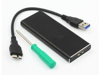 CoreParts MSUB3302 - Lagringspakke - mSATA - mSATA - USB 3.0