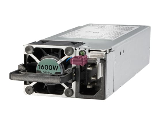 HPE - Virtalähde - pikapistoke/redundantti (plug-in-moduuli) - Flex Slot - 80 PLUS Platinum - AC 200-240 V - 1600 Watt - 1736 VA