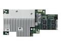 Pikkukuva 1 / 3: Intel RAID Controller RMSP3AD160F - Styreenhed til lagring (RAID) - 16 kanava - SATA 6Gb/s / SAS 12Gb/s / PCIe - RAID 0, 1, 5, 6, 10, 50, JBOD, 60 -