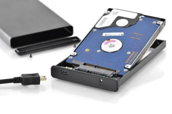 DIGITUS DA-71104 - Lagringspakke - 2,5" - SATA 3Gb/s - USB 2.0 - svart