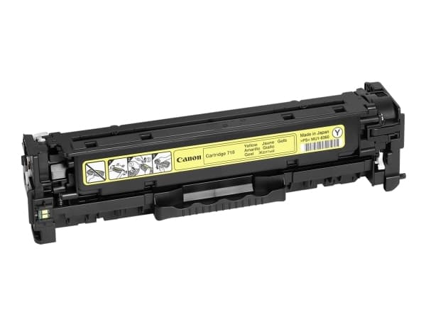 Canon 718 Yellow - Gul - original - tonerpatron - for imageCLASS LBP7200; i-SENSYS MF728, MF729; Laser Shot LBP-7200; Satera MF8330, MF8350